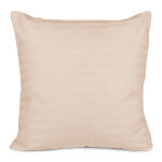 Poszewka satyna bawełna CIZGILI CAPUCCINO/40x40. - 3