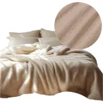 Pościel frotte beż 30/200x220 - 2