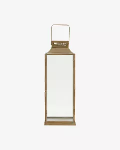 Latarnia wysoka z daszkiem "L" 14x38 cm Nordal