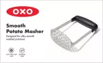 OXO-Praska do ziemniaków stal, czarna, Good Grips - 12