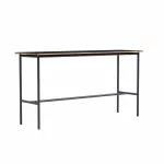Taffel Table High 105x200x60 Black - 3
