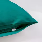 Poszewka satyna bawełna ciemny turkus 042/40x40. - 5