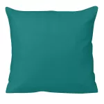 Poszewka satyna bawełna ciemny turkus 042/40x40. - 3