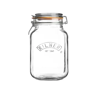KIL-Słoik 1,5 l. Square Clip Top Jar