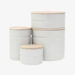 Pojemnik kuchenny szary 6 cm Riess - 2