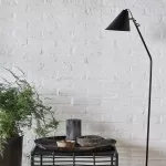 Lampa podłogowa 130x20 cm czarna HDClub House Doctor - 3