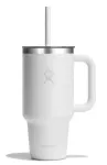 HF-Kubek podróżny 32 oz Tumbler, biały - 8