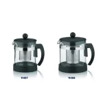 KELA-Dzbanek zaparzacz do herbaty0,7l.czarny Auron - 2