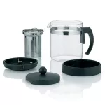 KELA-Dzbanek zaparzacz do herbaty0,7l.czarny Auron - 3