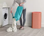JJ-Kosz podwójny na pranie 60l. Tota, koral - 8