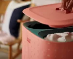 JJ-Kosz podwójny na pranie 60l. Tota, koral - 16