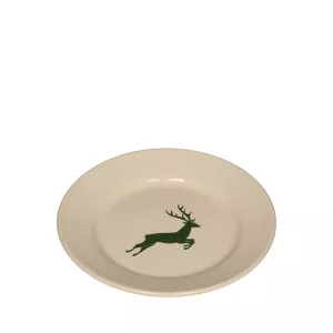 Talerz emaliowany płytki 21 cm z jelonkiem Riess