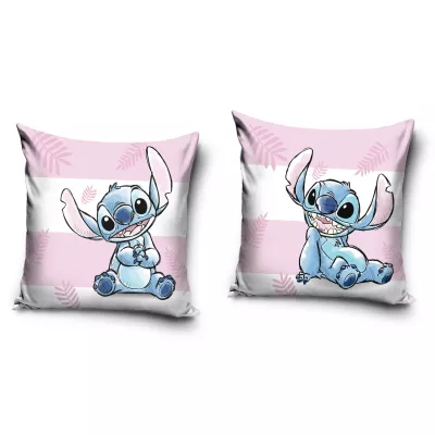 Poszewka licencyjna 40x40 Lilo i Stitch róż