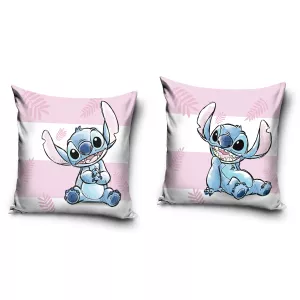 Poszewka licencyjna 40x40 Lilo i Stitch róż