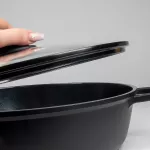 KELA-Naczynie okrągłe 5l +pokrywa szklana Atura - 2