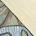 Pościel satyna bawełniana(P) GRETA GREEN/220x200 LUXURY PREMIUM - 6