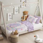 Pościel bawełna 100x135 + 40x60 Lama - 2