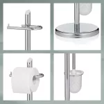 KELA-Stojak WC+szczotka toaletowa stalowy Ken - 3