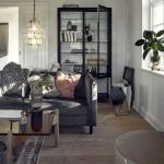 Metalowa przeszklona szafa z drzwiczkami MONDO Nordal - 4