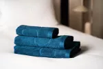 OM-Ręcznik kąpielowy Monogram Opus100x160cm morski - 9
