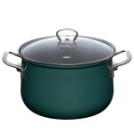 Garnek emaliowany PREMIUM od RIESS Topf mit Glasdeckel Ø 24cm, 0659-007. Sprawdź więcej na www.kapps-store.pl, polski dystrybutor od 2008 roku. Najwyższa jakość, zdrowe gotowanie! 