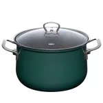 Garnek emaliowany PREMIUM od RIESS Topf mit Glasdeckel Ø 24cm, 0659-007. Sprawdź więcej na www.kapps-store.pl, polski dystrybutor od 2008 roku. Najwyższa jakość, zdrowe gotowanie! 