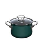 RIESS Topf mit Glasdeckel Ø 16cm 0651-007 morska zieleń. Sprawdź więcej na www.kapps-store.pl, polski dystrybutor od 2008 roku. Najwyższa jakość, zdrowe gotowanie! 