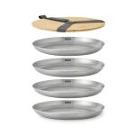 BB-Zestaw 4 talerzy stalowych 6el. NEW - 4