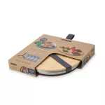 BB-Zestaw 4 talerzy stalowych 6el. - 24