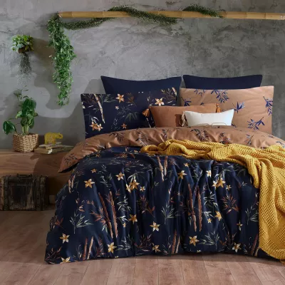 Pościel satyna bawełniana BAMBOO FLOWER/200x220 EXCLUSIVE (promocja)