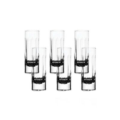 ML-Zestaw 6 kieliszków kryszt. do wódki, GATAN