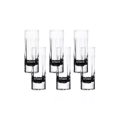 ML-Zestaw 6 kieliszków kryszt. do wódki, GATAN