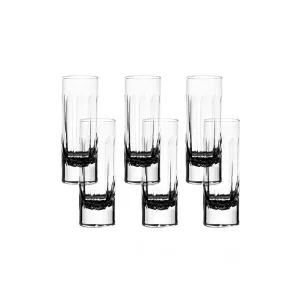 ML-Zestaw 6 kieliszków kryszt. do wódki, GATAN