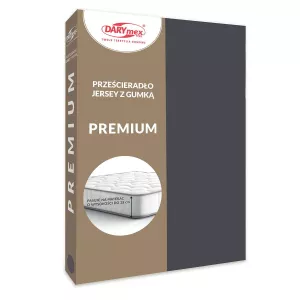 Prześcieradło jersey z gumką 041/90x200 PREMIUM