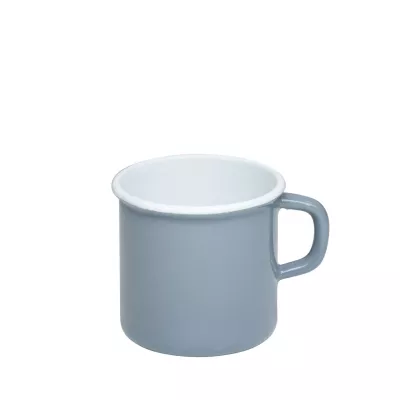Kubek emaliowany szary 8cm 3/8l Riess Pure Grey