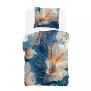 Pościel satyna bawełniana 12414/140x200+1posz.70x80 SATYNLOVE PREMIUM