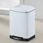 KELA-Kosz na śmieci 12 l biały Davino - 5