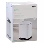 KELA-Kosz na śmieci 12 l biały Davino - 8