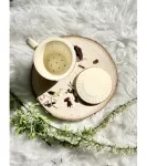 Kubek z zaparzaczem i pokrywką z porcelany DUO ECRU NINA 400 ml - 6