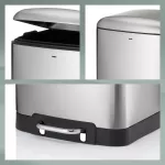 KELA-Kosz stalowy na śmieci 30 l Davino - 4