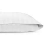 Poszewka hotelowa 100% bawełna adamaszek pasy 1cm biała/50x60 - 3