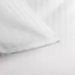 Poszewka hotelowa 100% bawełna adamaszek pasy 1cm biała/50x60 - 5
