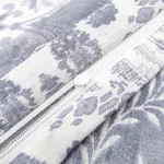 Pościel bawełniana PAVA DARK BLUE/200x220 COTTONLOVE EXCLUSIVE (promocja) - 4