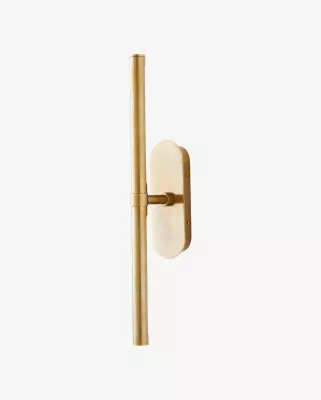 Kinkiet / Lampa ścienna złota LUNA Nordal