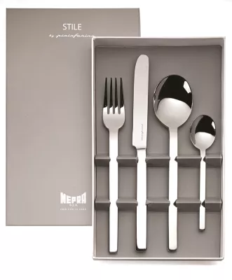 MEPRA-Zestaw sztućców dla 1 osoby 4el.Gift,Stile