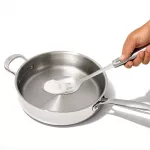 OXO-Łyżka cedzakowa stalowa, STEEL - 6