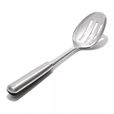 OXO-Łyżka cedzakowa stalowa, STEEL