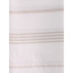 Ręcznik bawełniany hammam biały/beż 170x100 cm Ottomania - 3