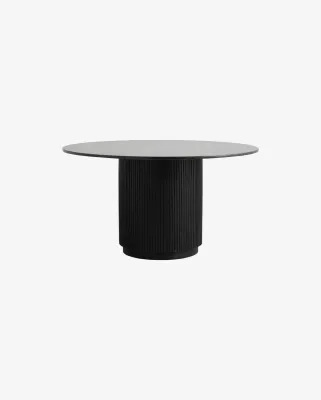 Okrągły marmurowy stół 140x76 cm Nordal