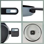 KELA-Zestaw 3 garnków 5el. dymny błękit Mira - 3